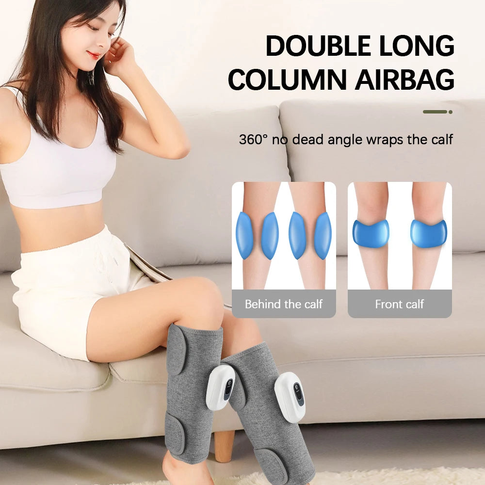 Wireless Leg Massage 3 Mode Airbag Compresstion
